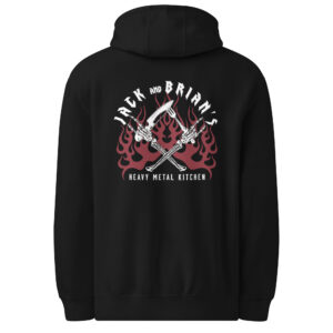 Unisex Premium Hoodie - Black or Smoke Grey - with Heavy Metal Kitchen Logo